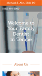 Mobile Screenshot of dentist-tempe.com